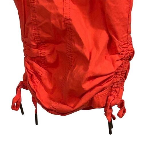 Torrid Women's Capri Pants Size 18 Red Elastic Waist Casual Cropped - Picture 3 of 12